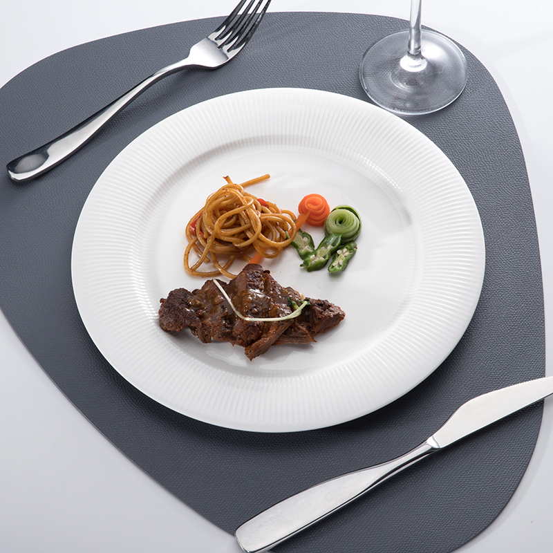6.25 inch 8 inch 10.25 inch 12 inch Restaurant Dishes Plates, Dinner Crockery Porcelain Tableware, Plates For Hotel/ 3