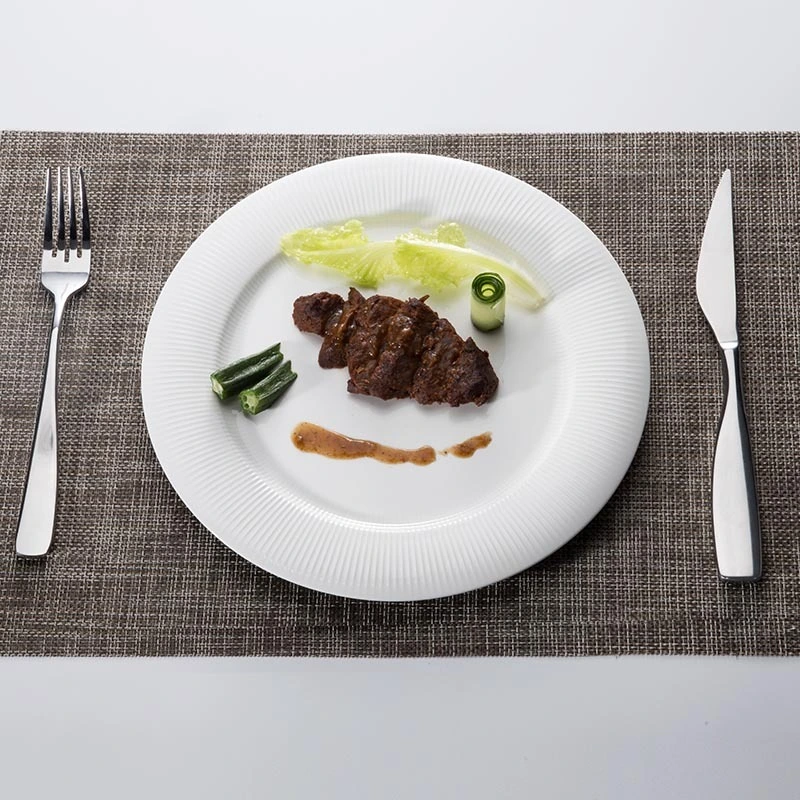 6.25 inch 8 inch 10.25 inch 12 inch Restaurant Dishes Plates, Dinner Crockery Porcelain Tableware, Plates For Hotel/ 1