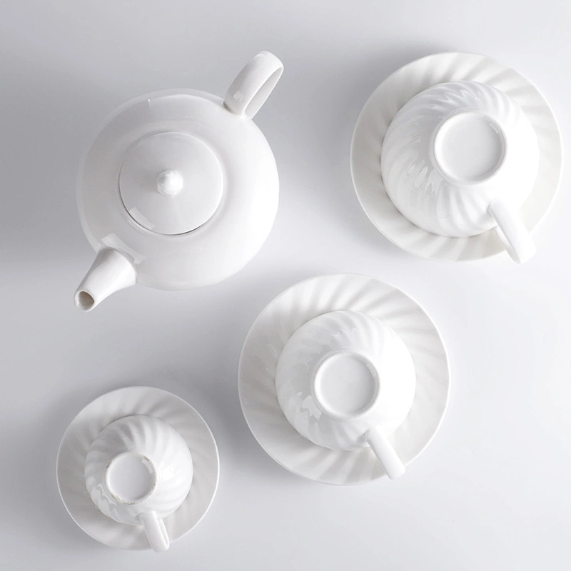 90ml/220ml/300ml Coffee Set For HoReCa White Porcelain Manufacturer In Chaozhou 1