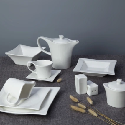 Tableware market in guangzhou hot sales wedding and events dinnerware sets wholesale grace designs ceramic dinnerware 1