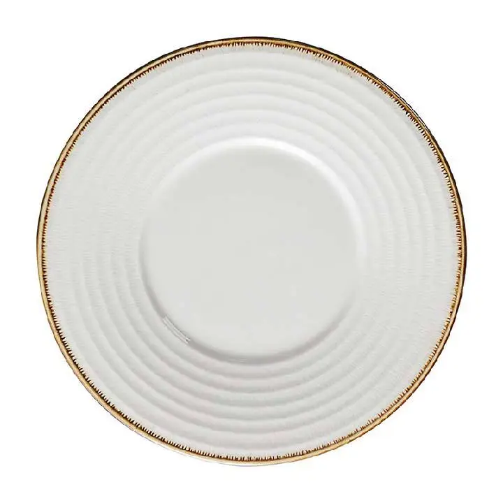 Assiette En Porcelaine، أطباق العشاء مع الشعار متوفرة في المخزون لـ HoReCa/ 1