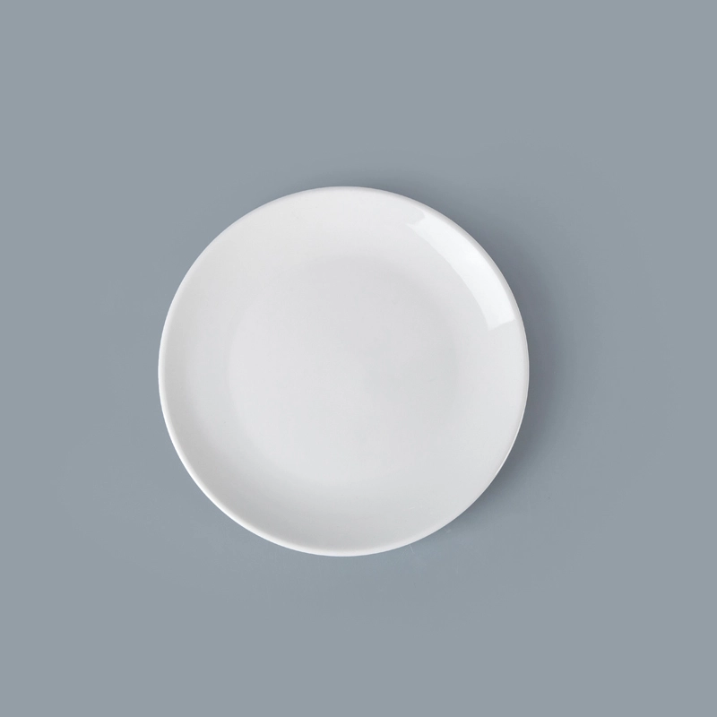 striking & trendy Coupe Plate white porcelain ceramics round plate Coupe Plate for restaurant 1