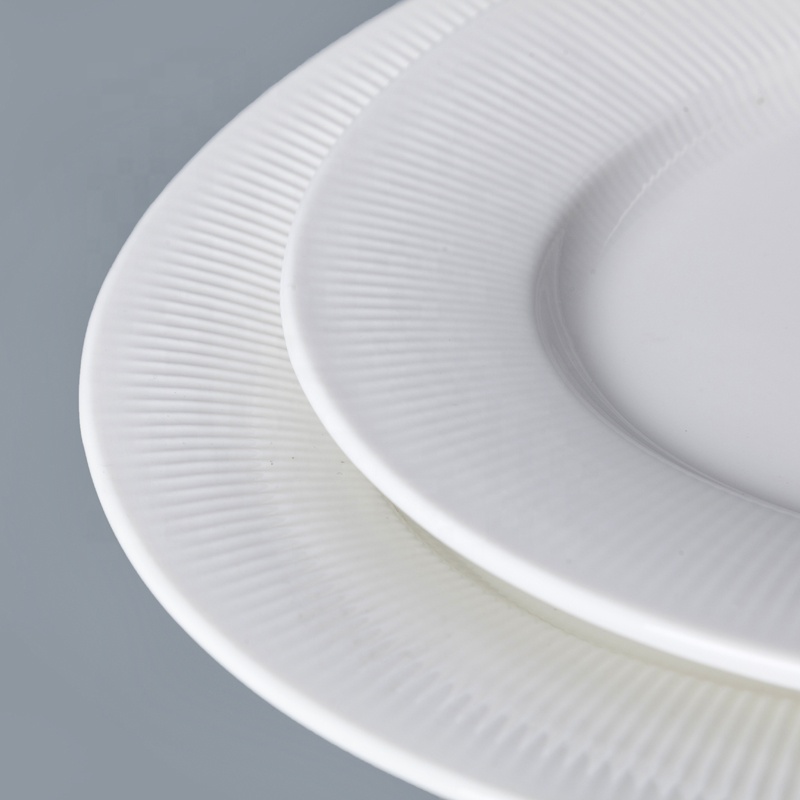 Restaurant Supply Porcelain Dinnerware Oval Plate, China Porcelain Restaurant Dinnerware Oblong Plate* 4