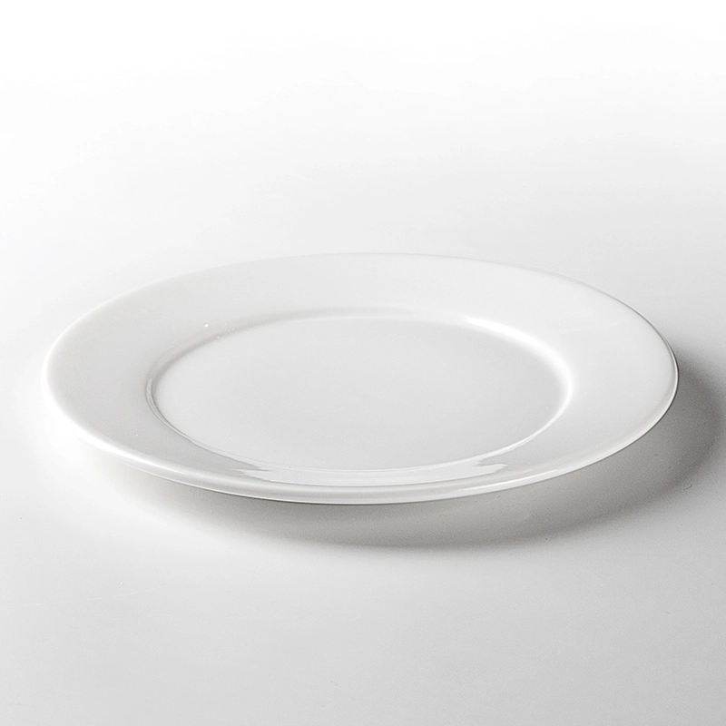 White Plain Bulk Plates With Sauce Restaurant, Royal Plate Charger Banquet, Hotel Cup Plate Dinnerware Set@ 1