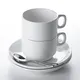 Two Eight Custom stoneware coffee cups for business for dinner 1