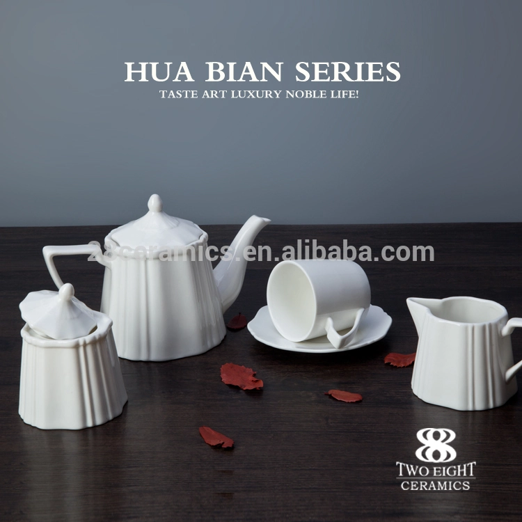 Bulk buy from china mugs porcelain white wholesale new design porcelain tea cup hotel stocked ceramic tableware sets 1