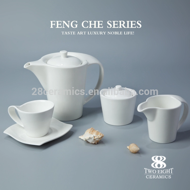 Eco-Friendly Feature Wholesale 4pcs Porcelain coffee set 1