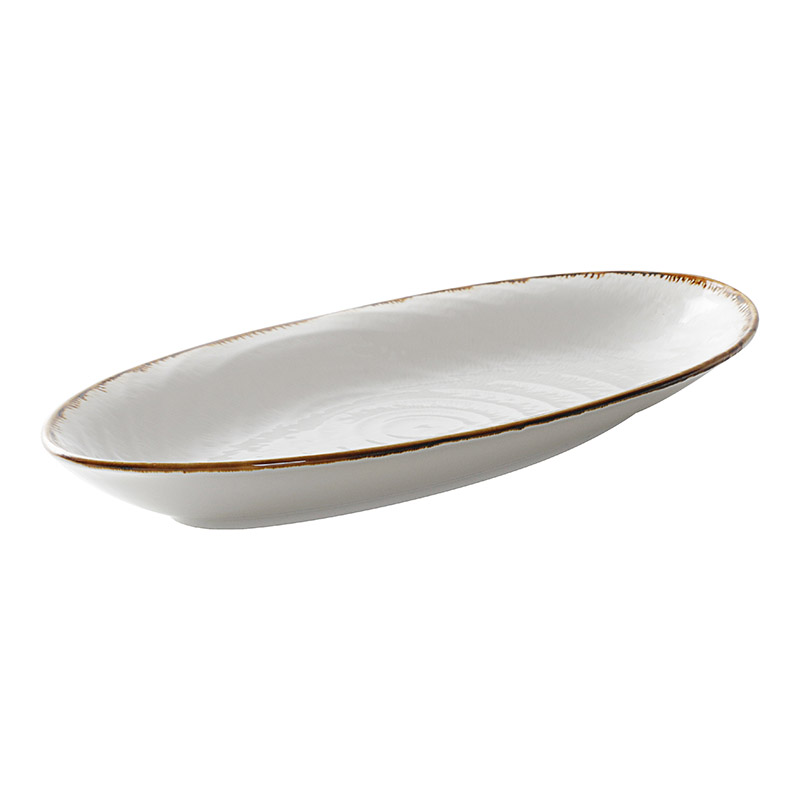 28ceramics Hotel Ceramic Tableware Hotel Serving Dishes, 28ceramics Catering Supplies 14/16/18/20 Inch Oval Plate* 1