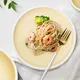 Two Eight rustic ceramic plates for business for restaurant 1