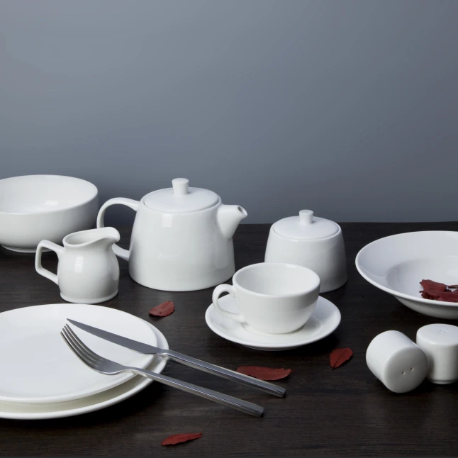 Airline use dishwasher safe fine china porcelain tableware set 1