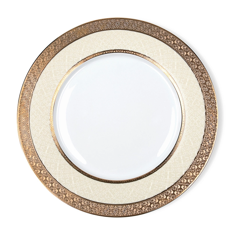 Saudi Arabia Market Bone China Dinner Plate, Bone China Dinner Plate Set, Restaurant Luxury Plates* 1
