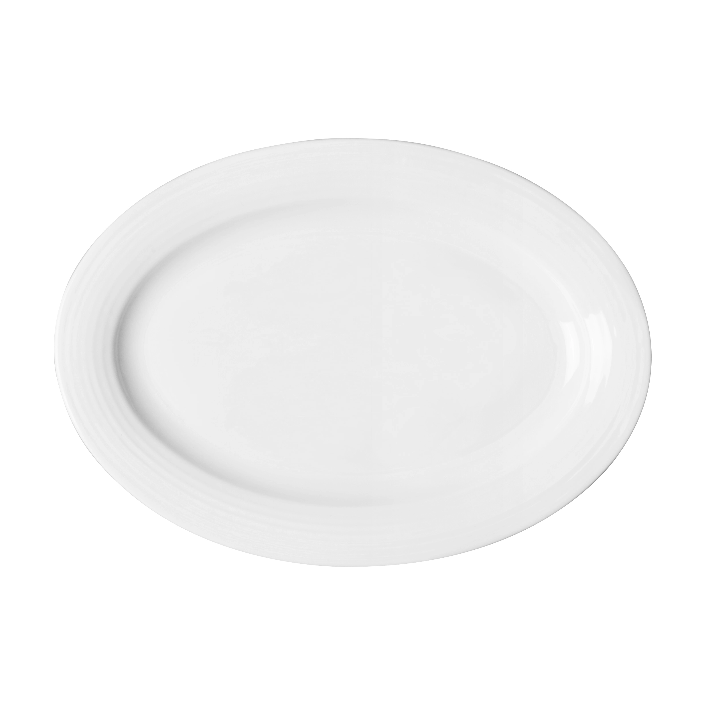 Buffet Restaurant Table Ware Porcelain, Event Chinese Dinnerware, Catering Serving Dishes Oval Fish Plates* 1