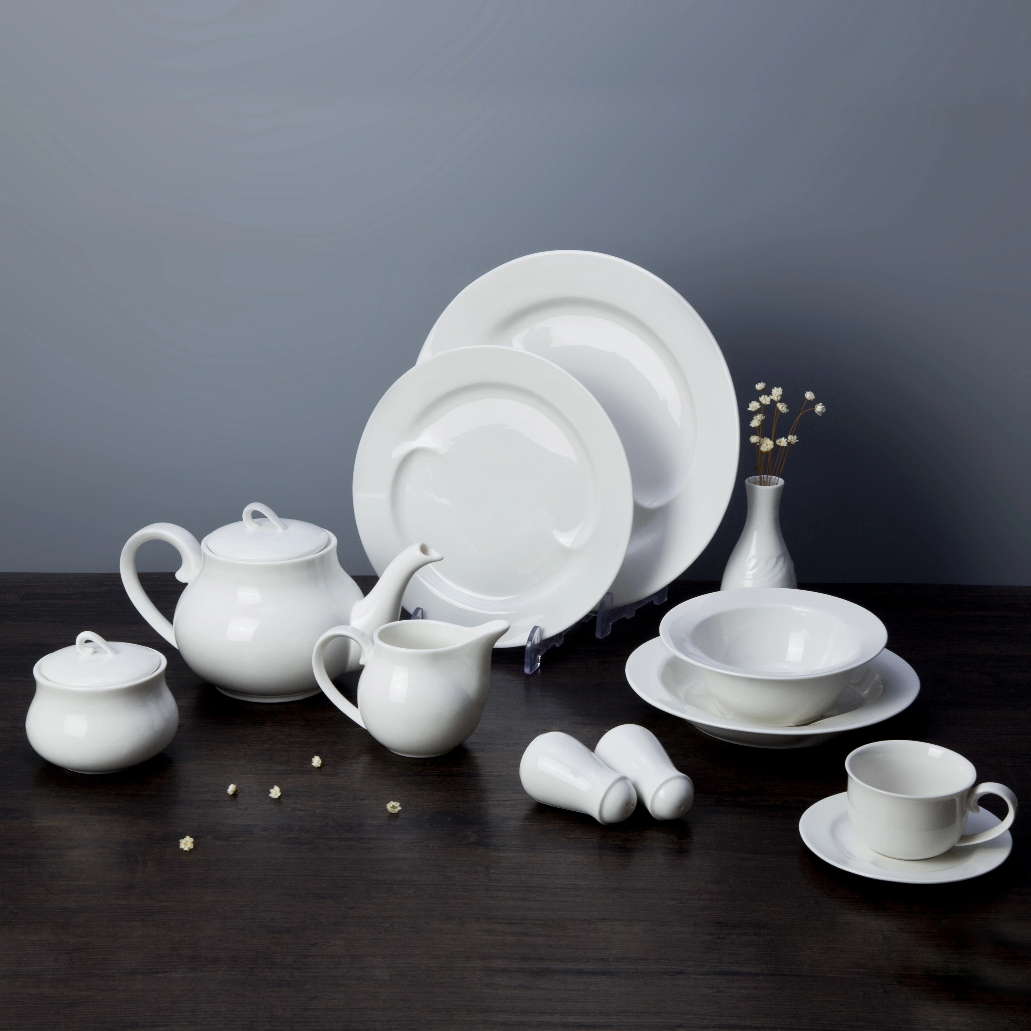 New Product Ideas Livingware Fiesta Alta Calidad Vajilla Dinner Set, Hotel Restaurant Crockery, Fine Dining Dinnerwares 1