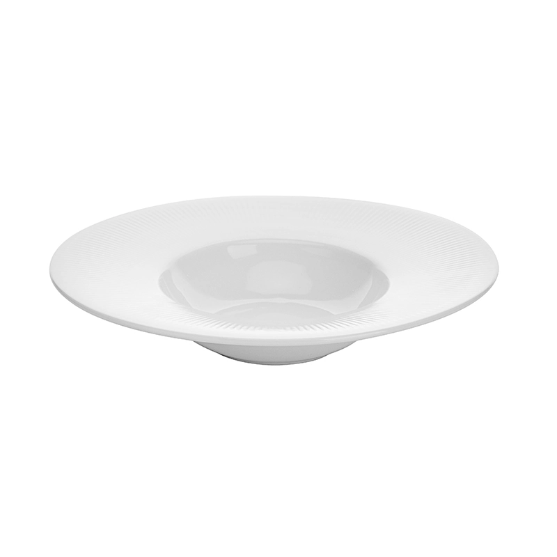 2019 Good Price Chaozhou Horeca Wide Rimmed Salad Bowl, Cafeteria Pasta Plate, Catering Plate 1
