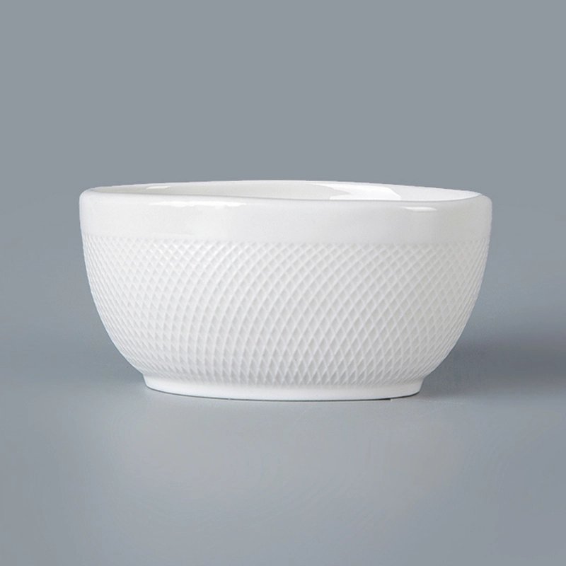 Wholesale Chinese Ceramic Durable Porcelain for Restaurant Sugar Sachet Holder Bowl 1