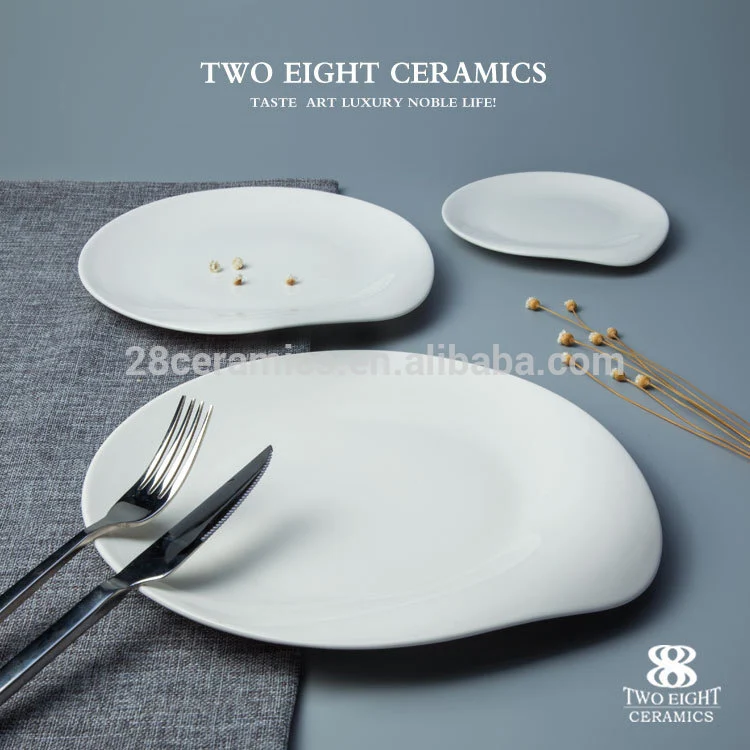 amazon top seller 2019 restaurant kitchen ware square dish porcelain plate porcelain tableware 1
