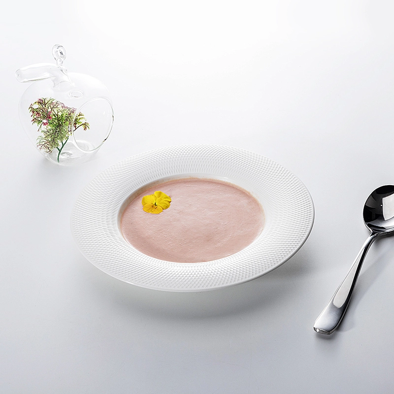 صديقة للبيئة Productos Innovadores Hotel Gourmet Platos para Banquetes، طبق حساء السيراميك٪ 1