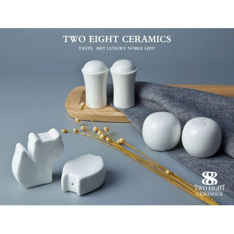 2.5 salt and pepper jug 20pcs white porcelain dinner set 1