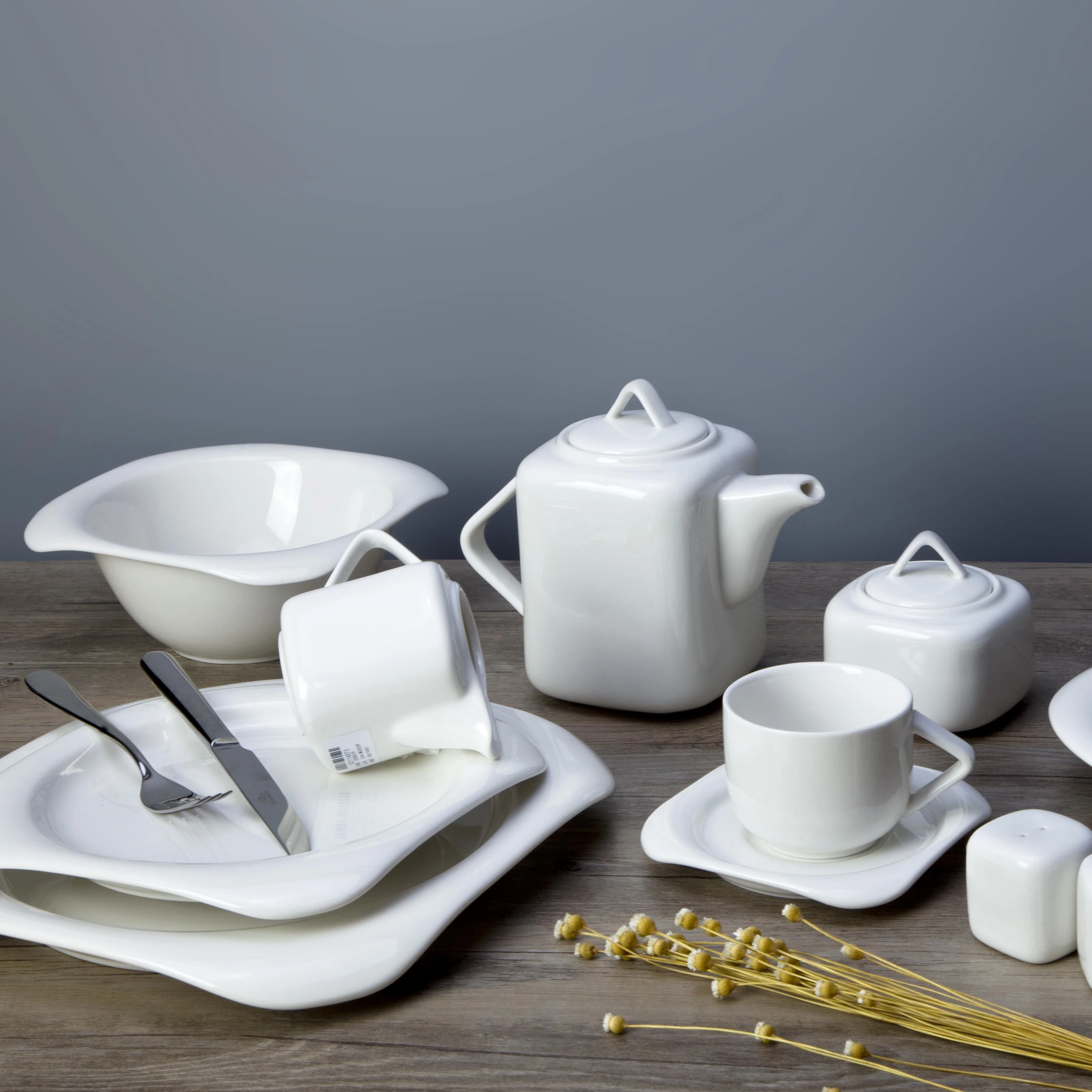 environmentally friendly dubai wholesale market platos de porcelana para restaurante dinnerware sets porcelain 1