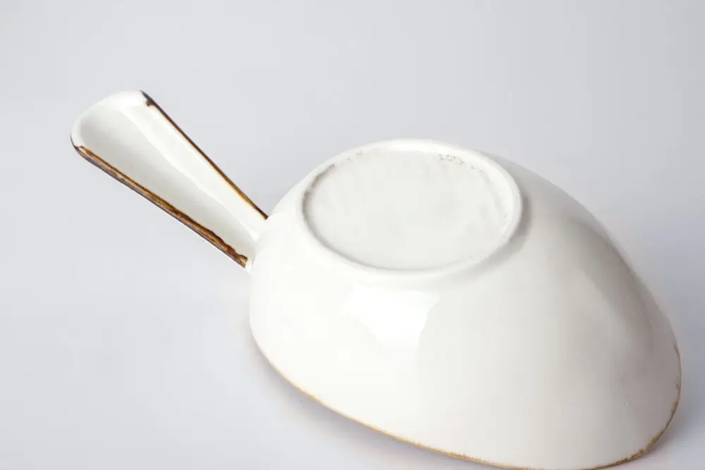 Two Eight white ceramic fruit bowl Supply for kitchen 4
