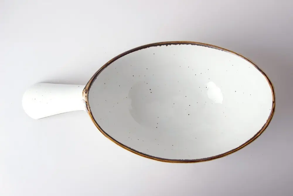 Two Eight white ceramic fruit bowl Supply for kitchen 2