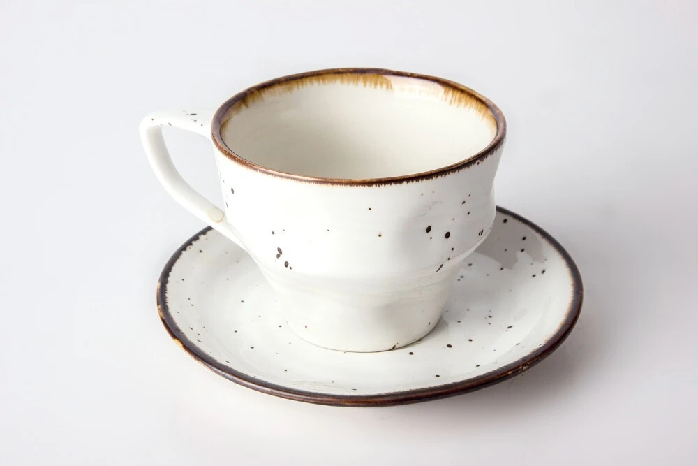 Wholesale tall white coffee mugs for business for dinner 2