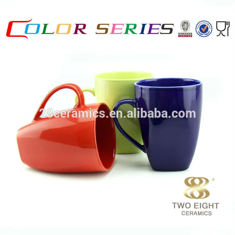 cheap crockery cup prices high end red/green/red ceramic mug 1