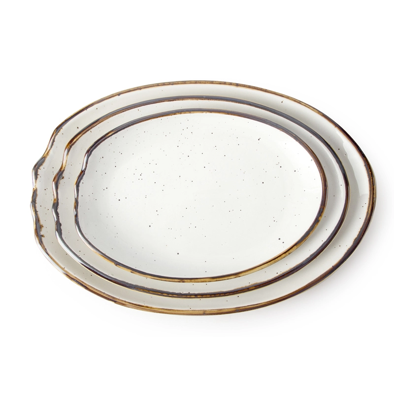 28ceramics Catering Crockery 9.75/12/13.75 Inch Hotel Serving Dishes, 28ceramics Crockery For Hotel Hotelware Serving Dish@ 1