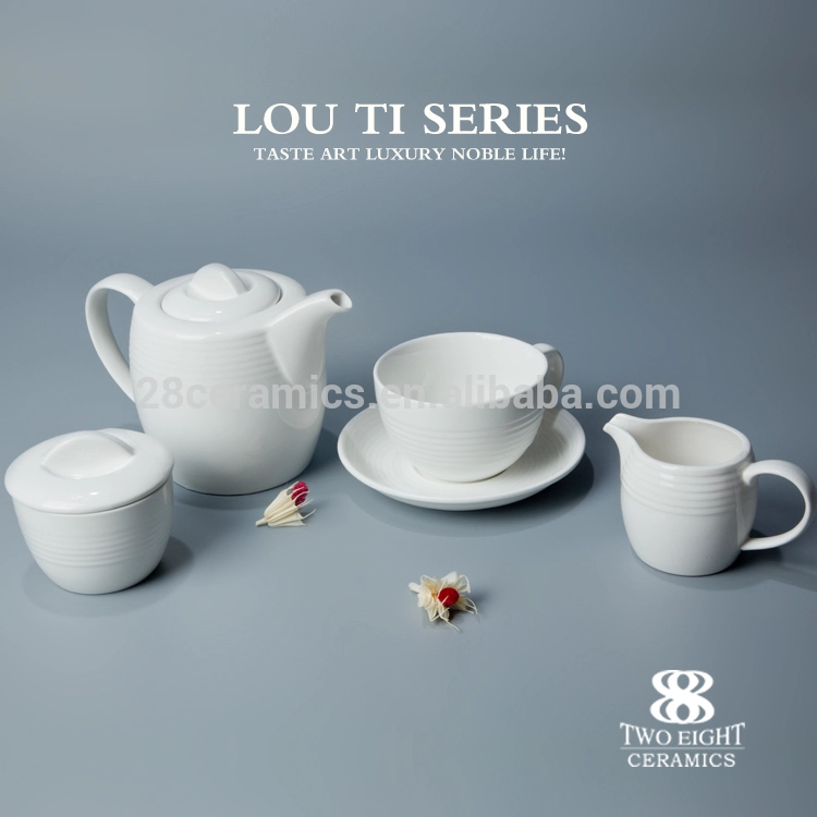 Personalized ceramic 4pcs russian tea set for dining room 1