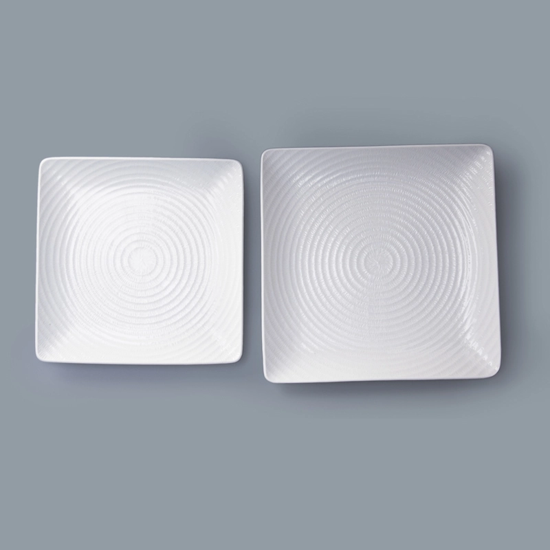 hotel & restaurant crockery tableware square restaurant plates 1