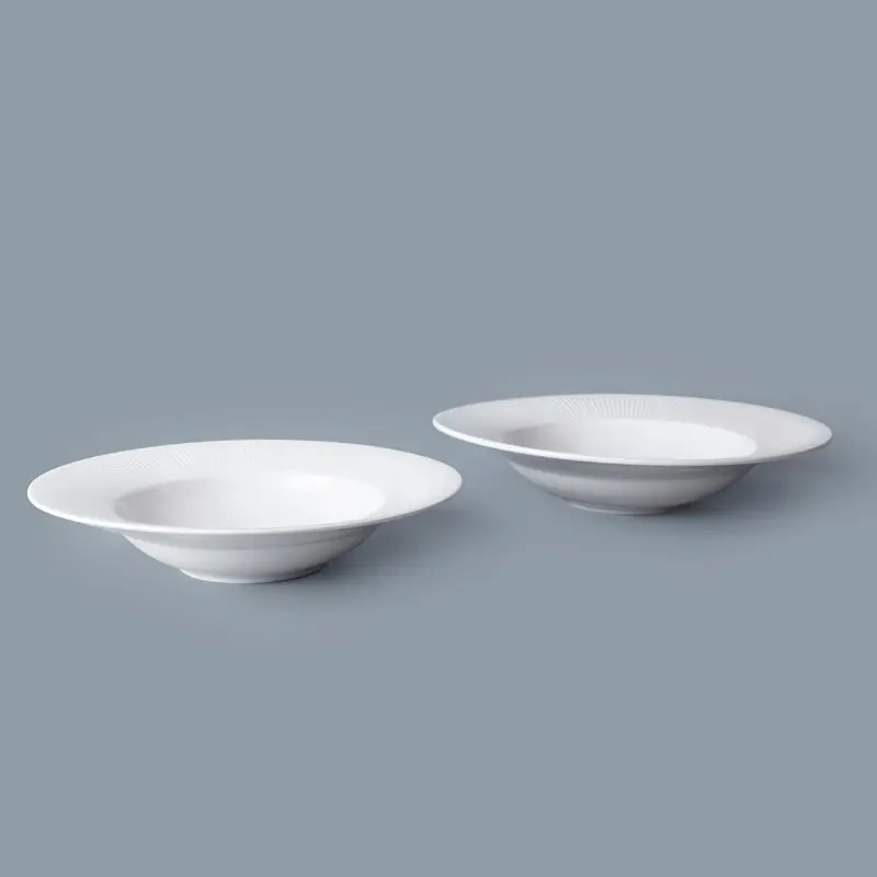 Latest flat ceramic plate for business for bistro 2
