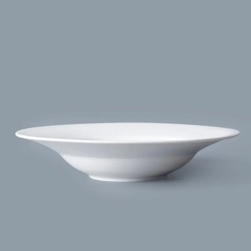 Latest flat ceramic plate for business for bistro 4