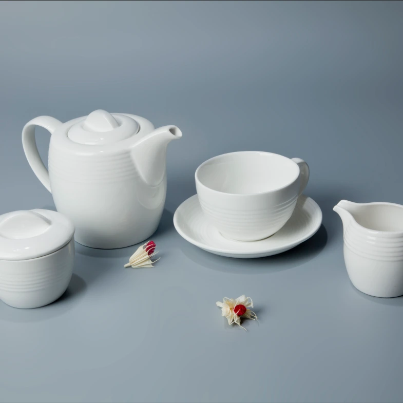 100% food grade promotional Logo Silk Screen Printing ceramic coffee set 1