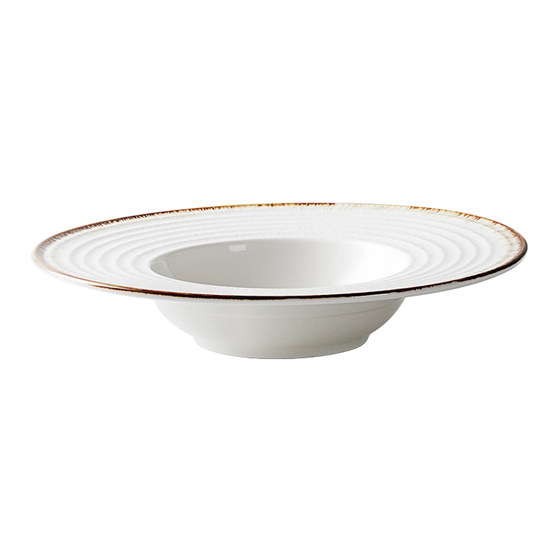 Special Cafe Porcelain Ceramic Soup Plate, Ceramic Deep Plates Dinnerware, Fine Bar Vajilla Gourmet Restaurant Dishes* 1