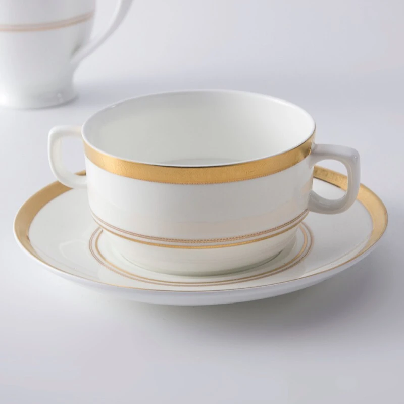 Latest tea cup and saucer sets cheap Supply for dinning room 4