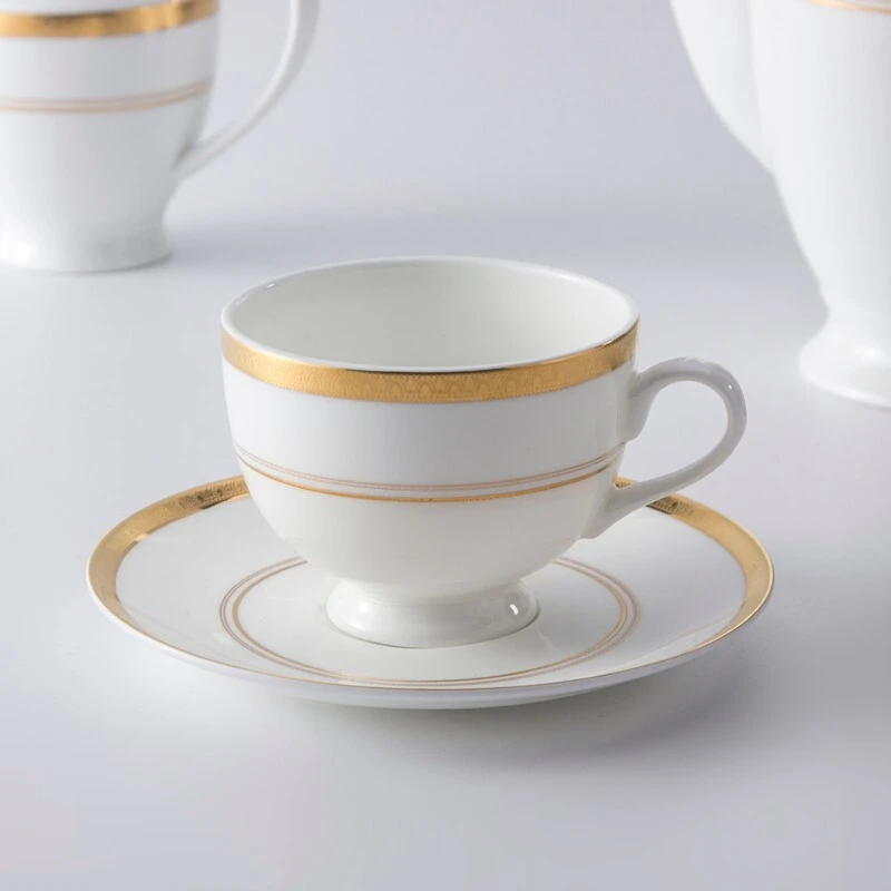 Latest tea cup and saucer sets cheap Supply for dinning room 5