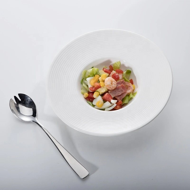 Best Selling Products Oven Safe Catering Restaurant Plates Set, Crockery Tableware Hotel Brand Dishes, Popular Pasta Plate& 1