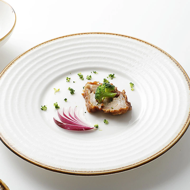 Vietnam Porcelain Royal Porcelain Dinner Tableware Ceramic Plates And Bowls* 1