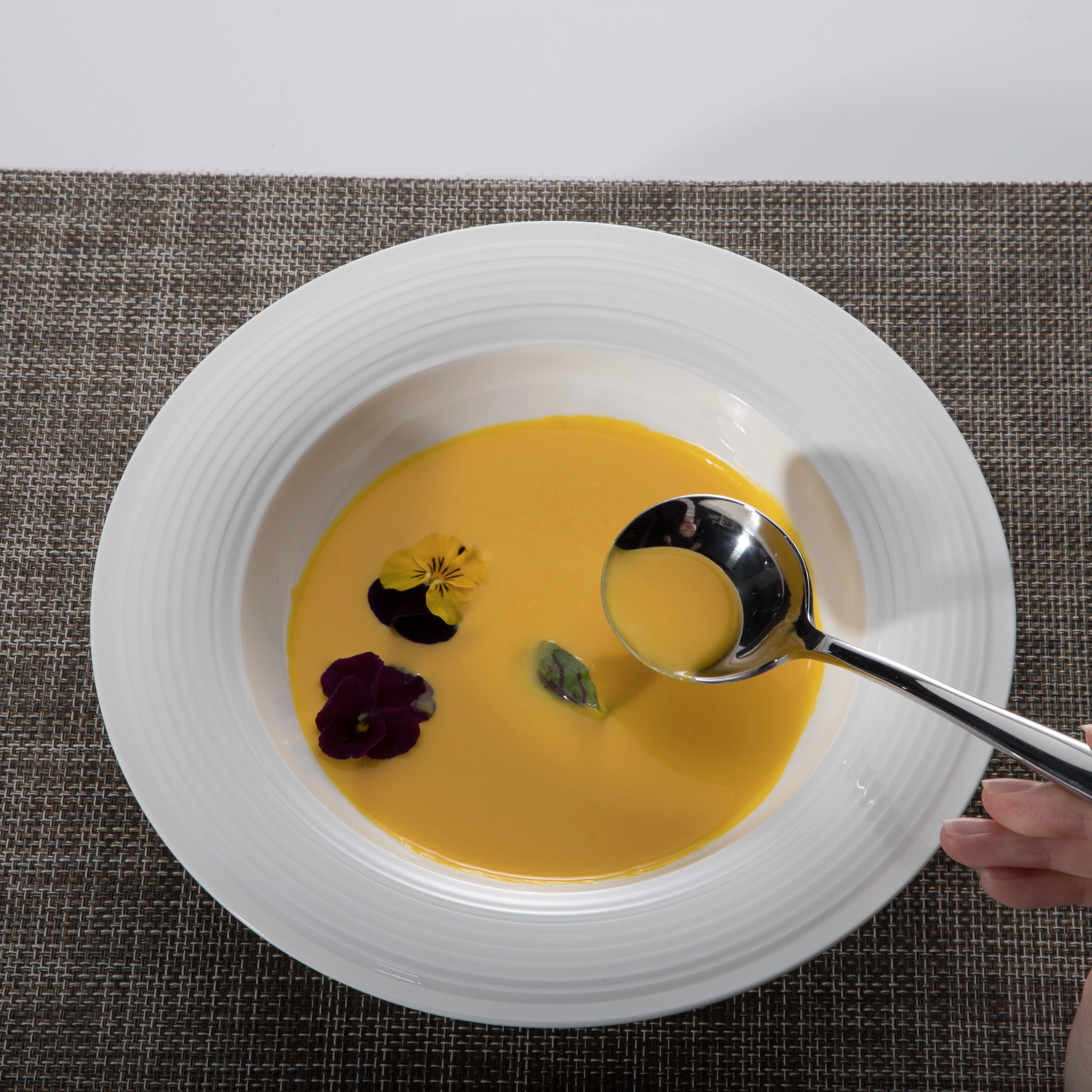 New Available Ceramic Dish Custom Printed Restaurant Dinnerware Soup Plates# 1