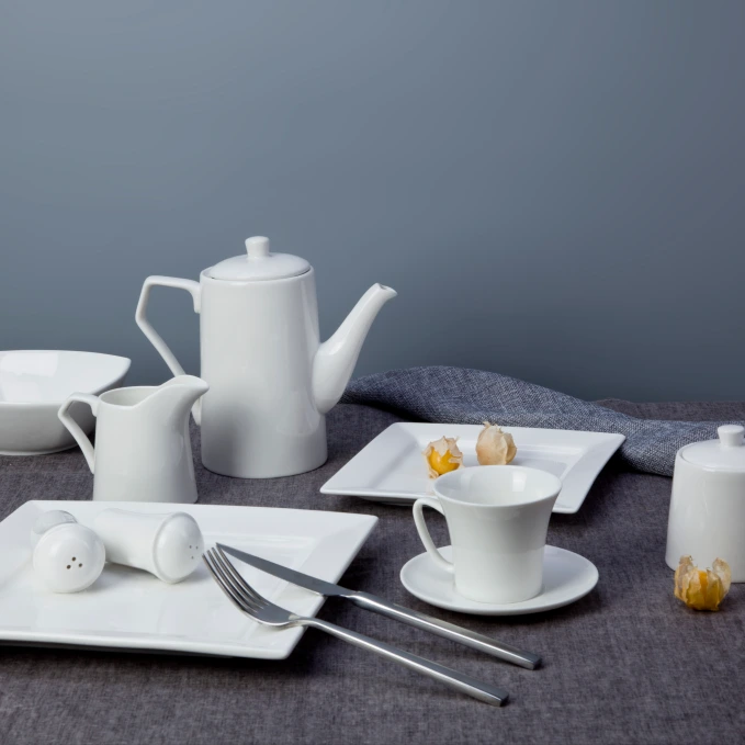 Wholesale ceramic factory nice western designchina porcelain hotel & restaurant crockery tableware custom crockery tableware 1