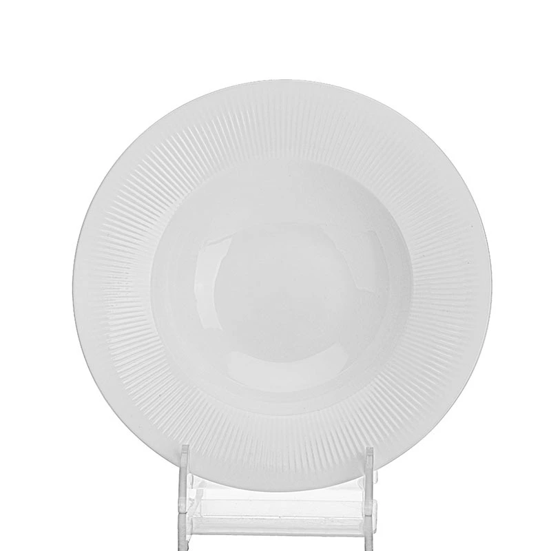 Horeca Ceramic Tableware Of Porcelain Dinnerware Sets Cutlery Set,Hotel Crockery Dinning Plates Sets Pasta Bowl> 1