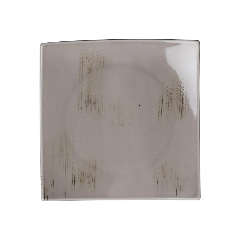 28ceramics Ceramic Dinnerware Rustic 6/8/10 Inch Dinner Set Plate, 28ceramics Plates Sets Dinnerware Ceramic Square Plate* 1