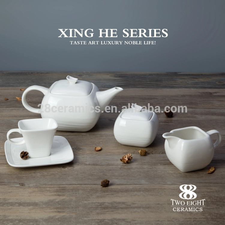 Popular design factory price european ceramic coffee cup restaurant hotel fine china porcelain coffee set porcelain 1