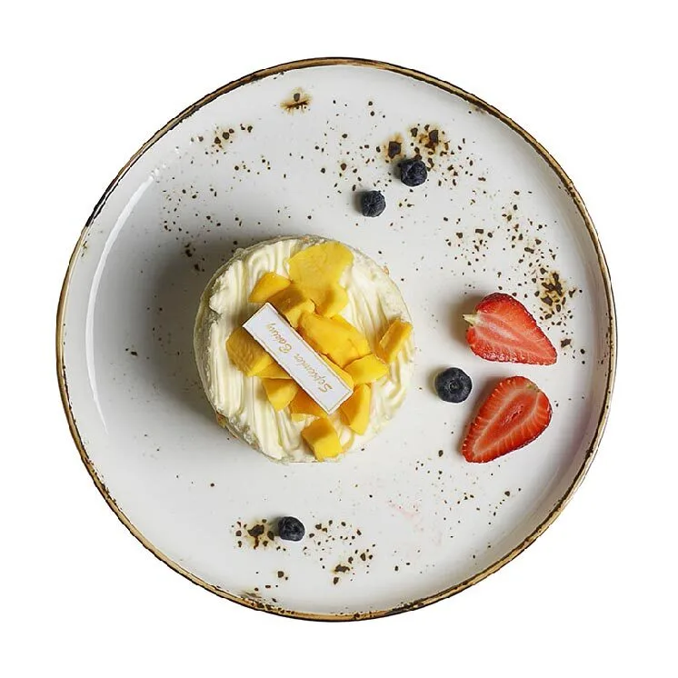28ceramics Dinnerware Sets Ceramic Dinning Plates, 28ceramics Ceramic Dinnerware Rustic 8.25/10.5 Inch Plate Restaurant& 1