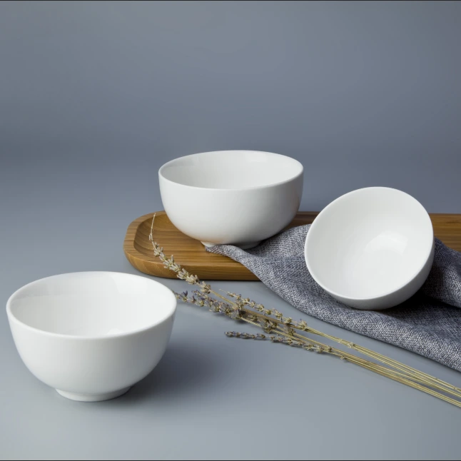 High profile hotel products fine ceramic coconut fruit small porcelain bowls 1