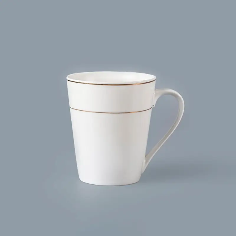 Custom tall ceramic coffee mugs company for bistro 2