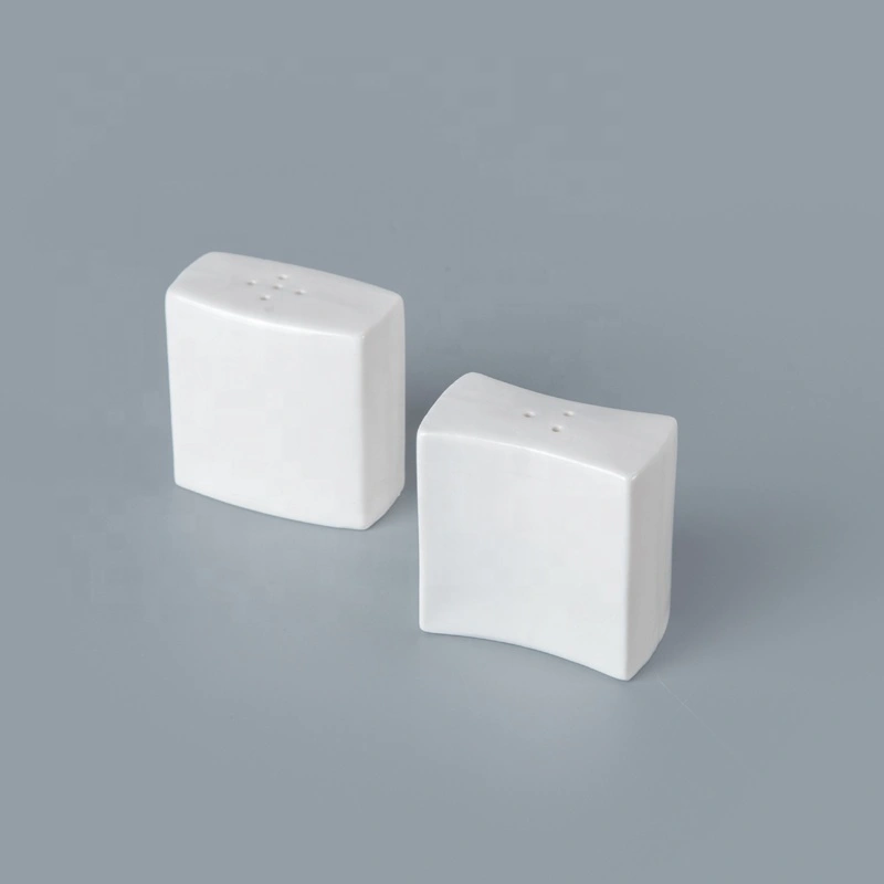 Popular Customized China Porcelain 3 & 5 Holes Salt Pepper Shaker, Salt And Pepper Shakers For Banquet^ 1