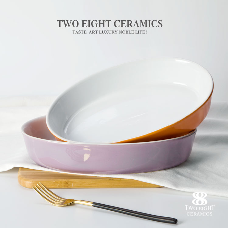 2017 wholesale new product used restaurant tableware, 11 oval dinner plate> 9