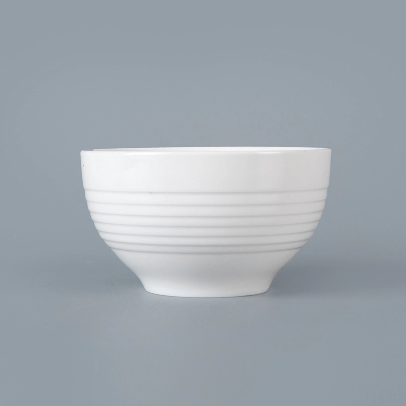 Wholesale ceramic ramen bowl tableware trustworthy supplier best price high temperature new design hotel porcelain dinner bowl 1