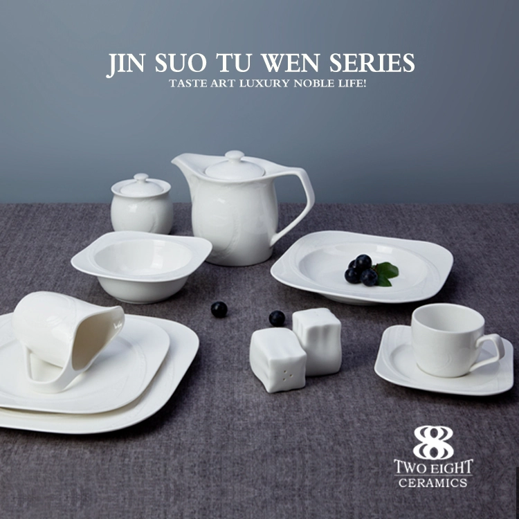 2017 China Style Unique Design Fine Bone China Chinese Dinner Set / Exclusive Porcelain Dinnerware 1
